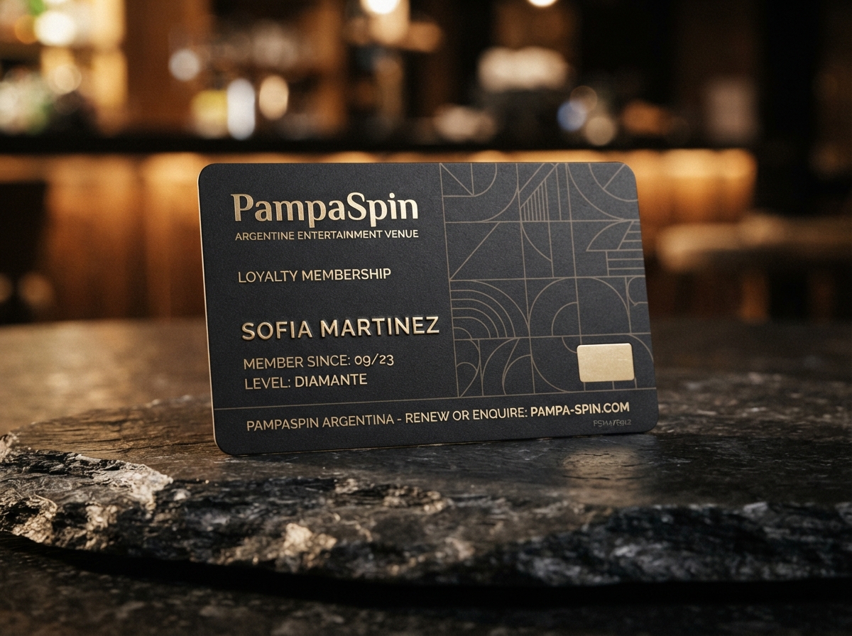 Pampa Club physical membership card